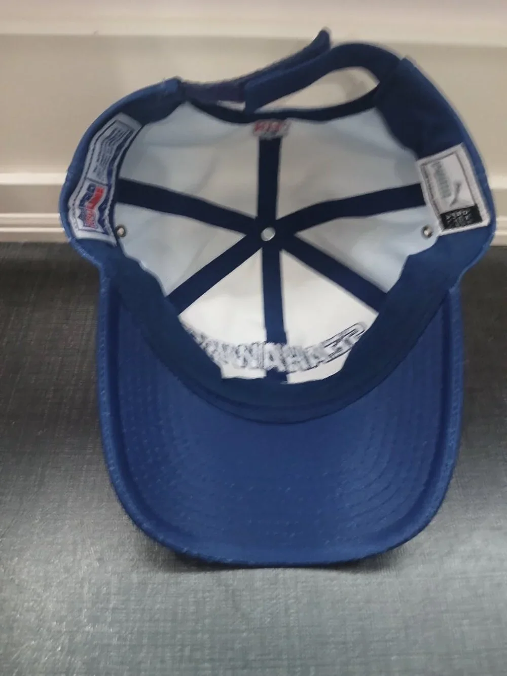 Vintage Late 1990s NFL Puma Seattle Seahawks shiny cap (adjustable/OSFA)